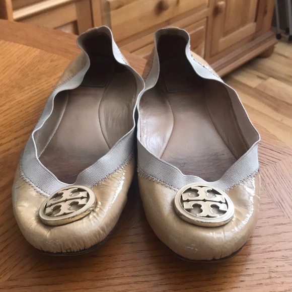 Tory Burch Caroline Patent Leather Flats - Picture 2 of 8